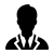 Icon einer Person im Anzug